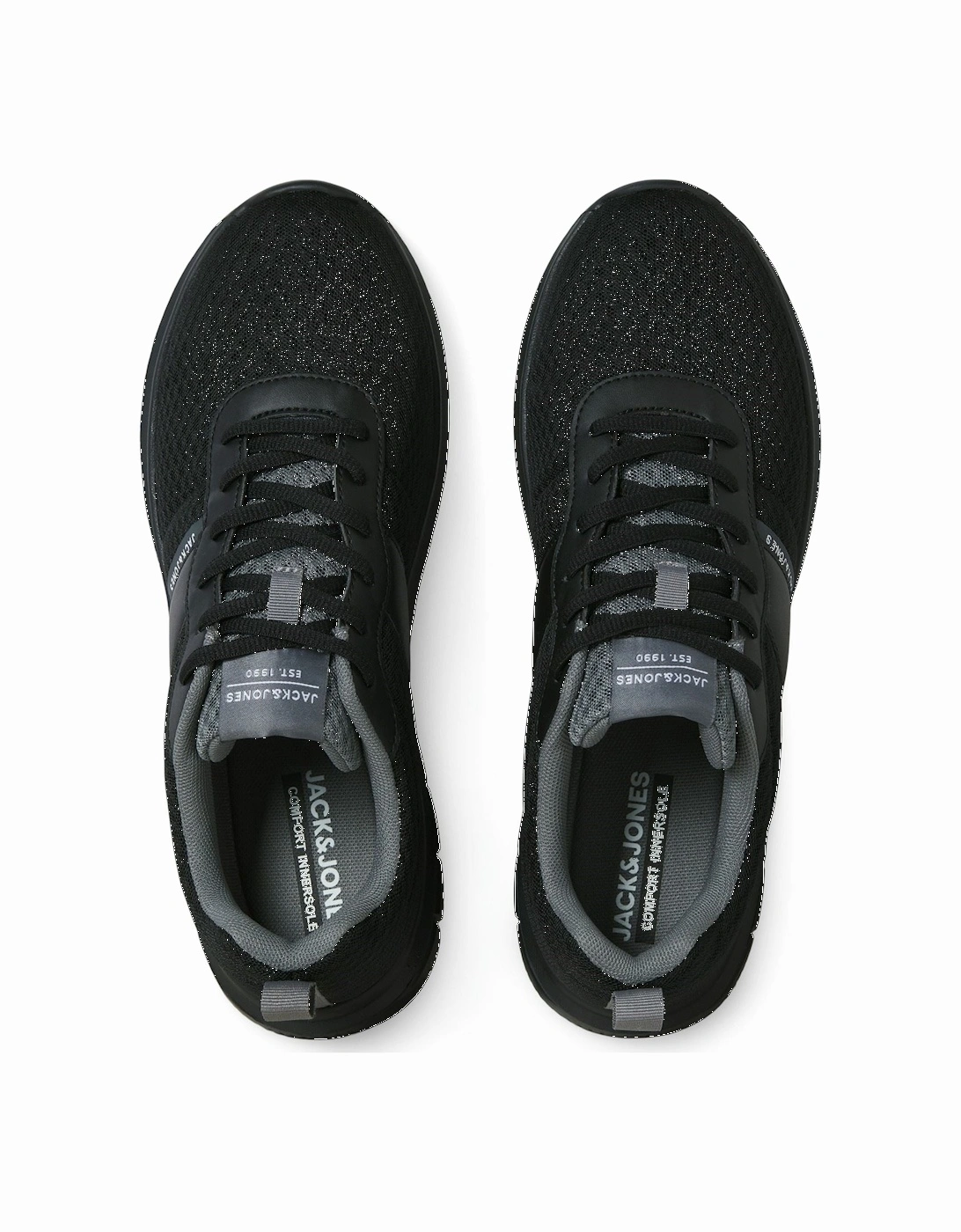 Taylor Mesh Polyurethane Men's Black Standard Trainers