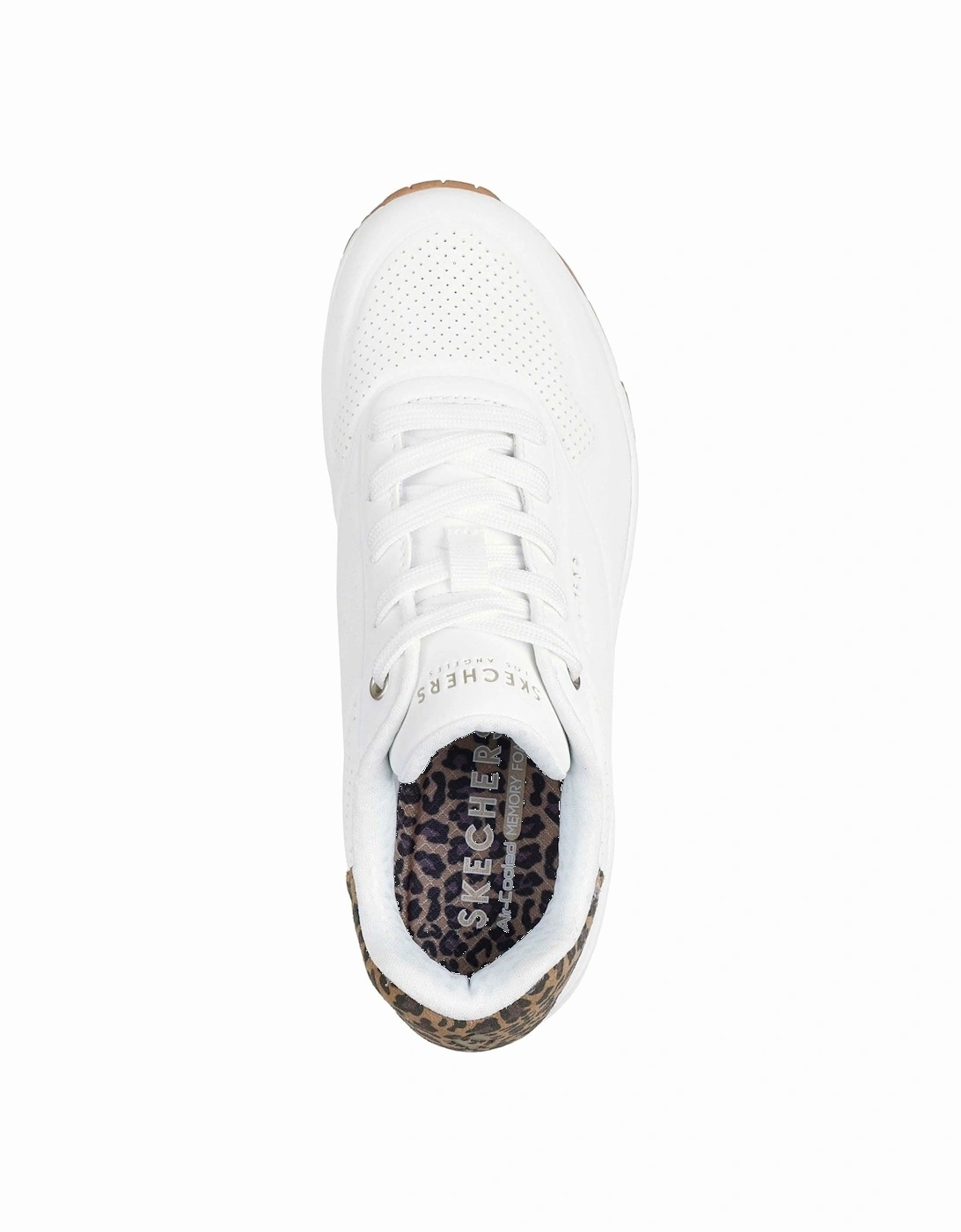 UNO - Jungle Nite Polyurethane Women's White/Leopard Standard Trainers