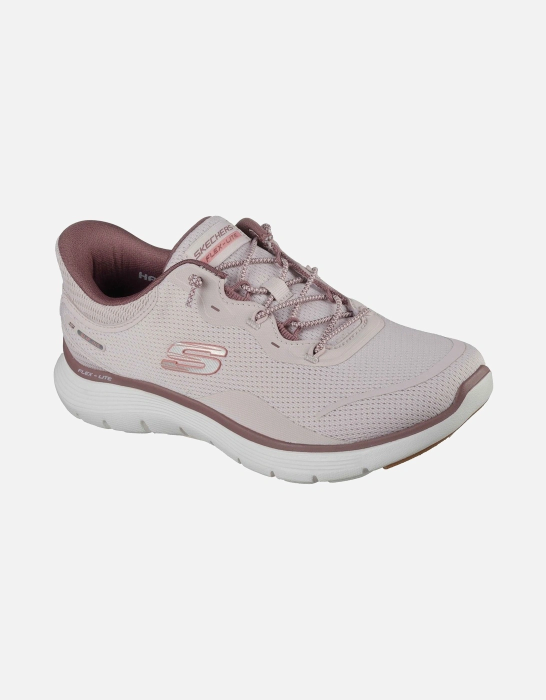 Flex Appeal 5.0 Easy Breezy Textile Women's Light Mauve Standard Trainers, 6 of 5