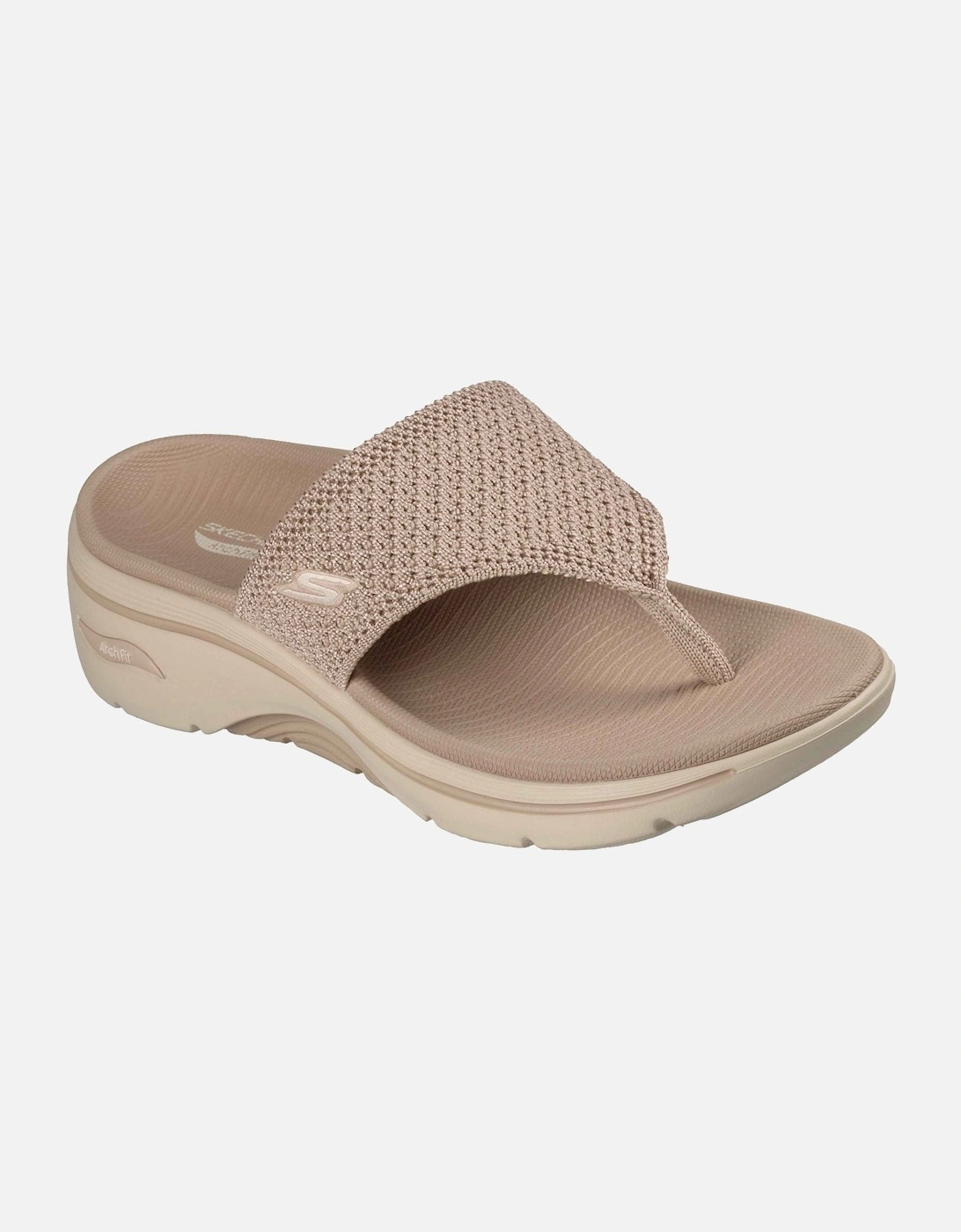 Arch Fit 2.0 Textile Women's Taupe Standard Sandals, 6 of 5