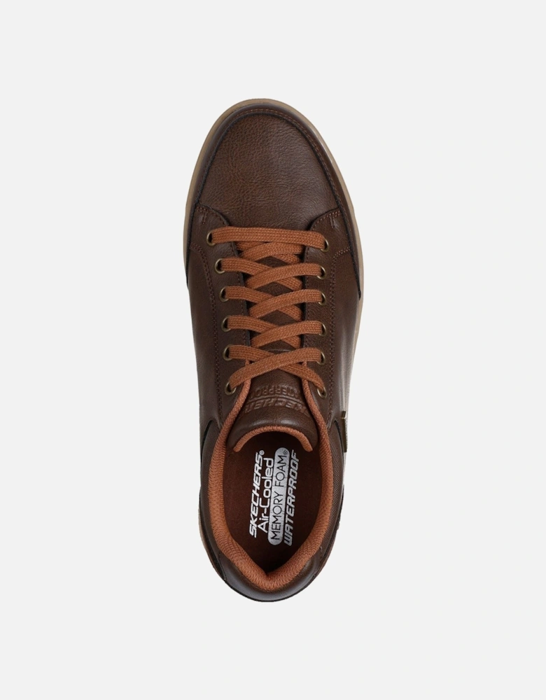 Cavell Sparkman Polyurethane Men's Chocolate Standard Lace-Up Shoes