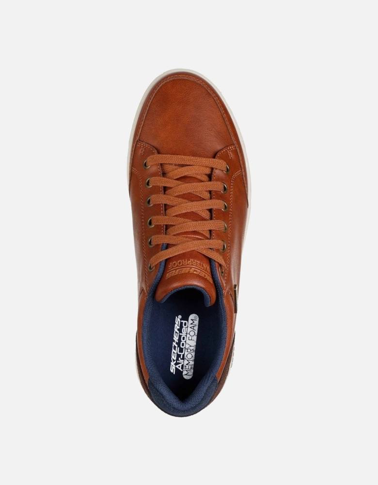 Cavell Sparkman Polyurethane Men's Luggage Standard Lace-Up Shoes