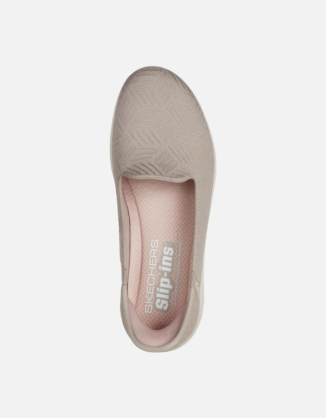 On-the-GO Flex - Clover Textile Women's Taupe Standard Trainers