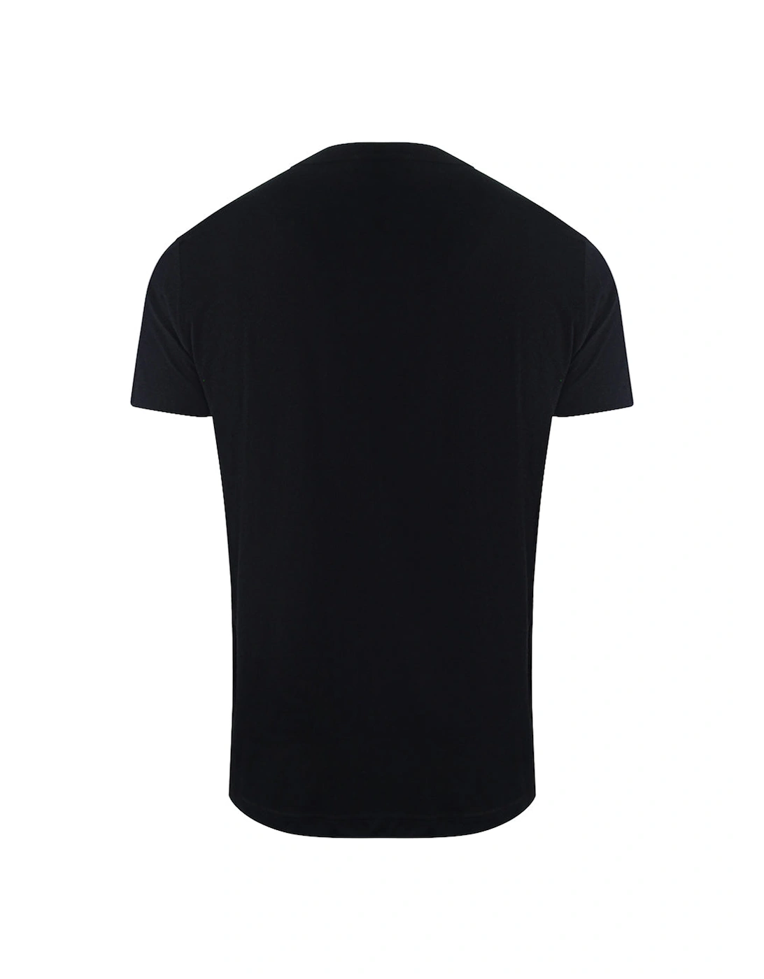 Large Design Black T-Shirt