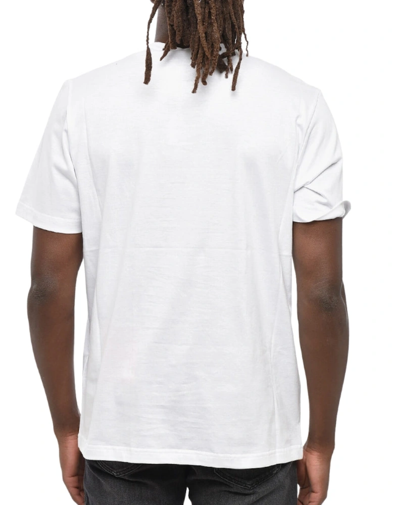 Modern Basic Logo White T-Shirt