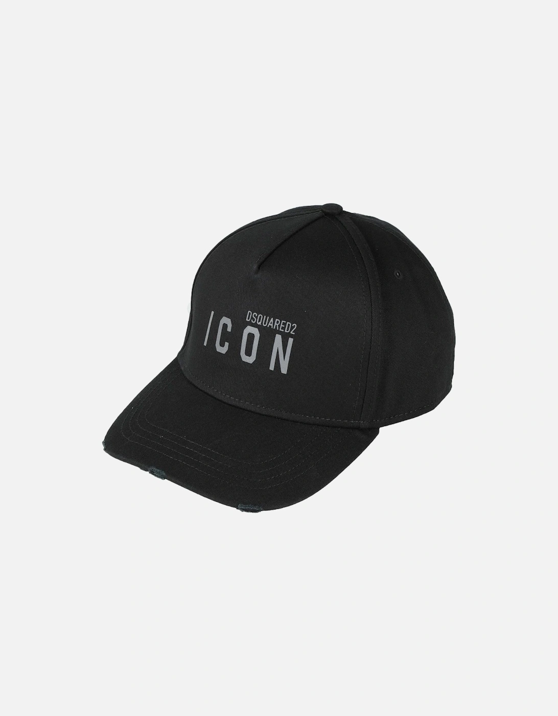 Icon Logo Grey Logo Black Hat, 4 of 3