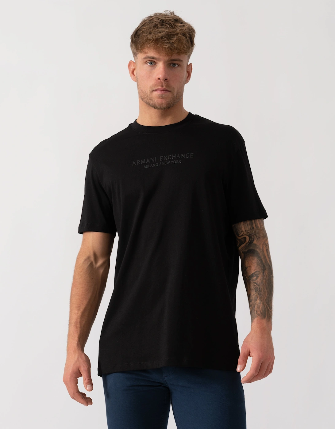 Tonal City Logo T-Shirt - Black/White MC09E, 5 of 4