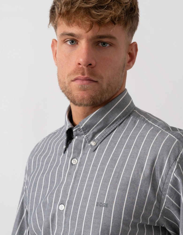 BOSS Orange Ricoplus Shirt - Dark Blue 404