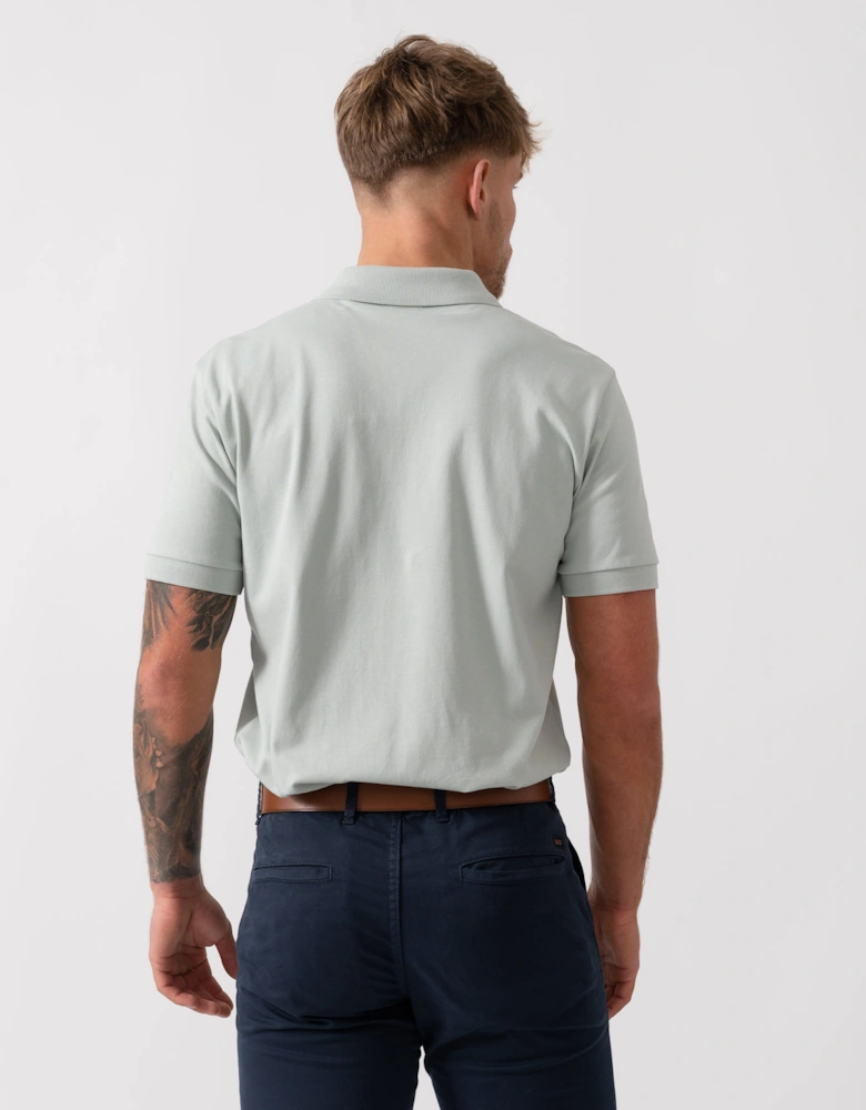 BOSS Orange Passenger Modern Slim-Fit Polo Shirt - Silver 043