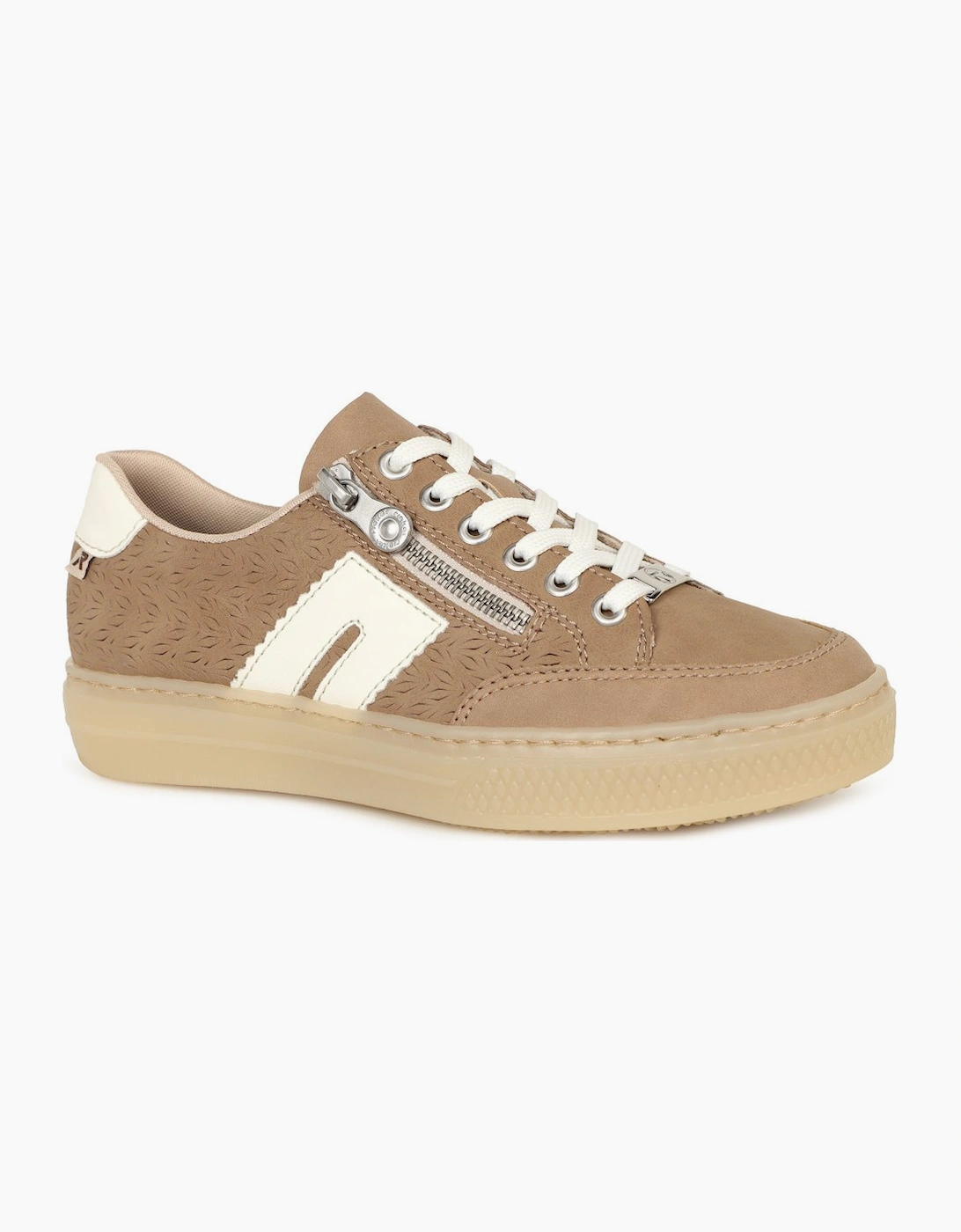 Rieker Rieker Women's Glory Womens Trainers - Camel Nub Off Wht