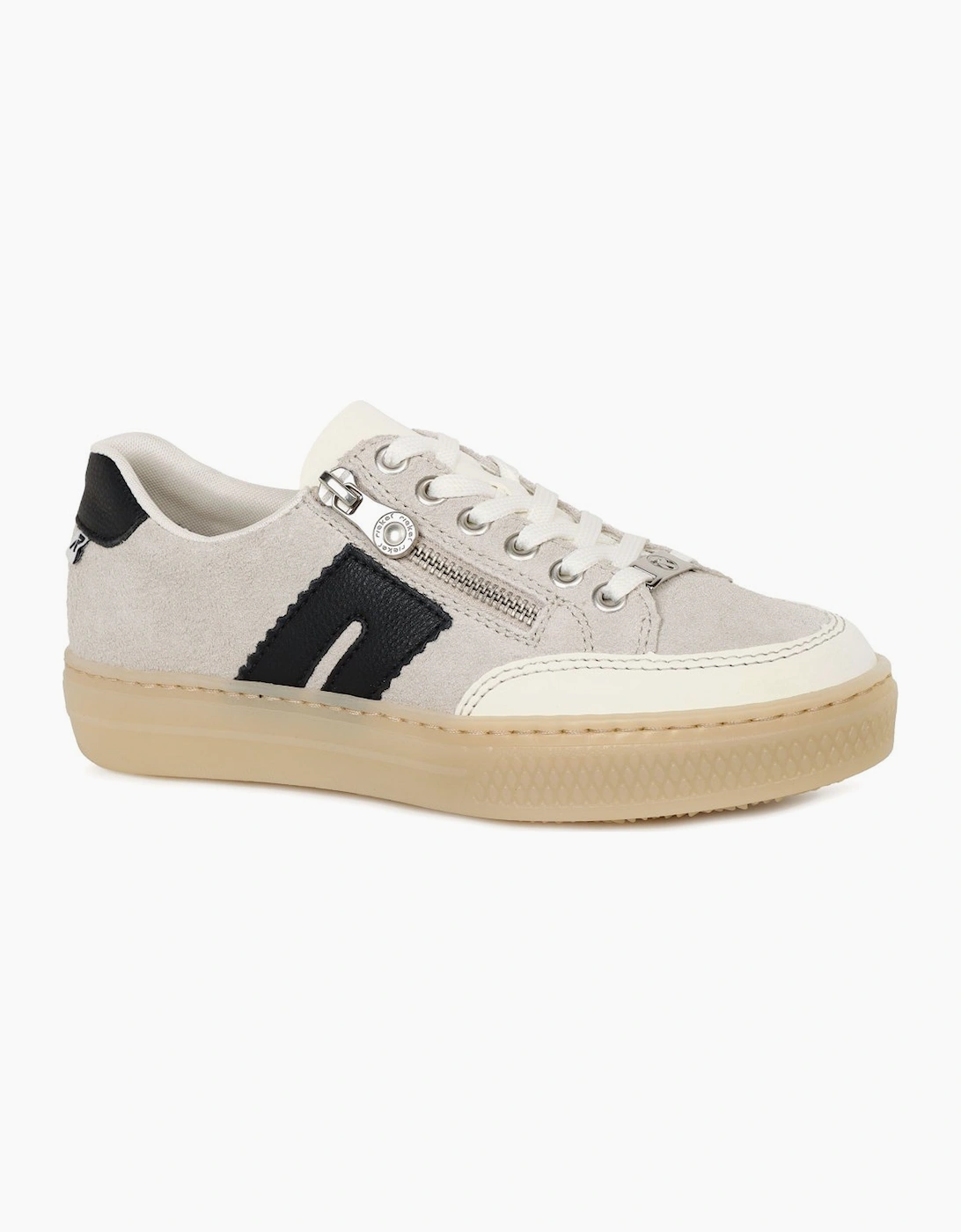 Rieker Women's Off Wht Quartz Bl Glory Trainers - Size: 7.5