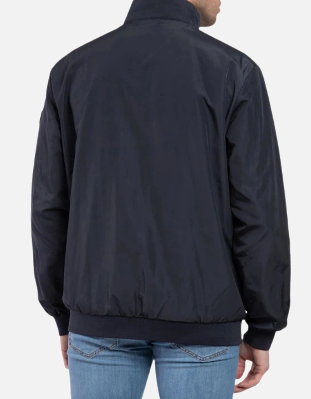 Midnight Blue Bomber Jacket