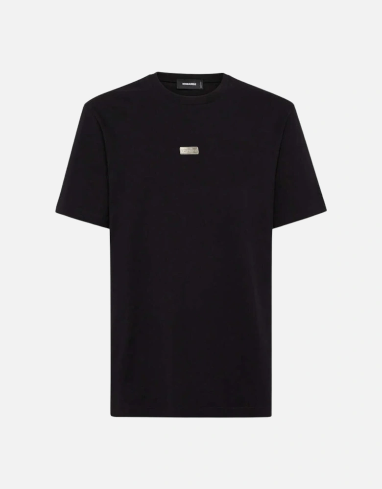 Small Metal Logo T-Shirt Black