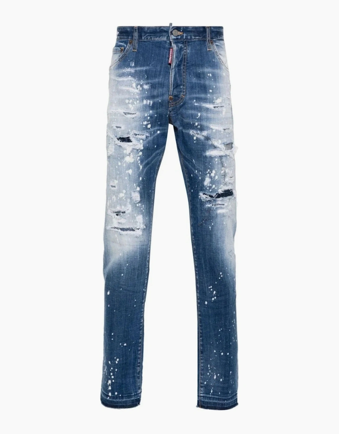 Dsquared2 Men's Blue Cool Guy Jean Reinforced Ripped Jeans  32/38 W38