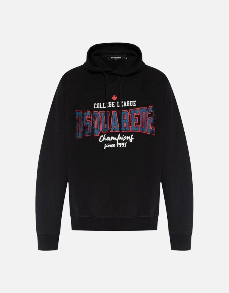 College League Logo Cool Fit Black Hoodie