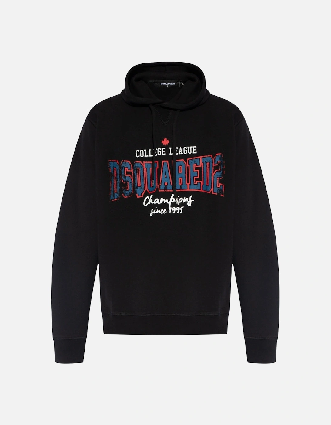 College League Logo Cool Fit Black Hoodie, 3 of 2