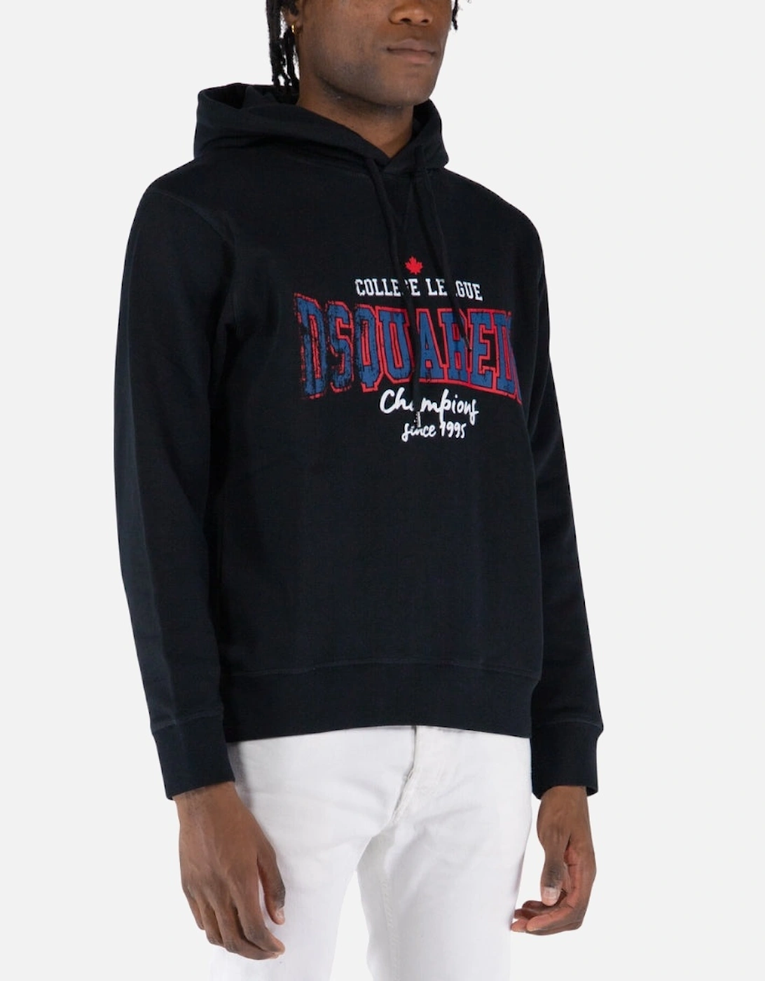 College League Logo Cool Fit Black Hoodie