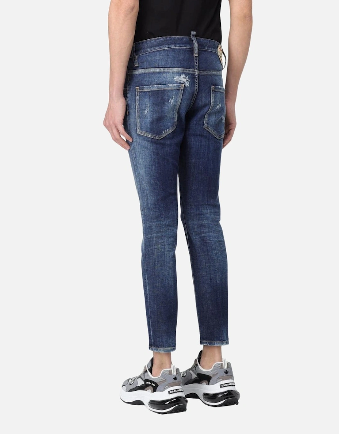 Dark Blue Denim Pants