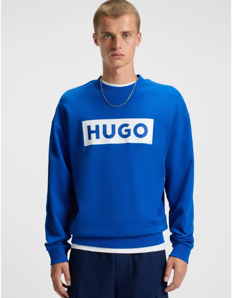 Niero Crewneck Sweatshirt - Niero Logo Print Crewneck Sweatshirt