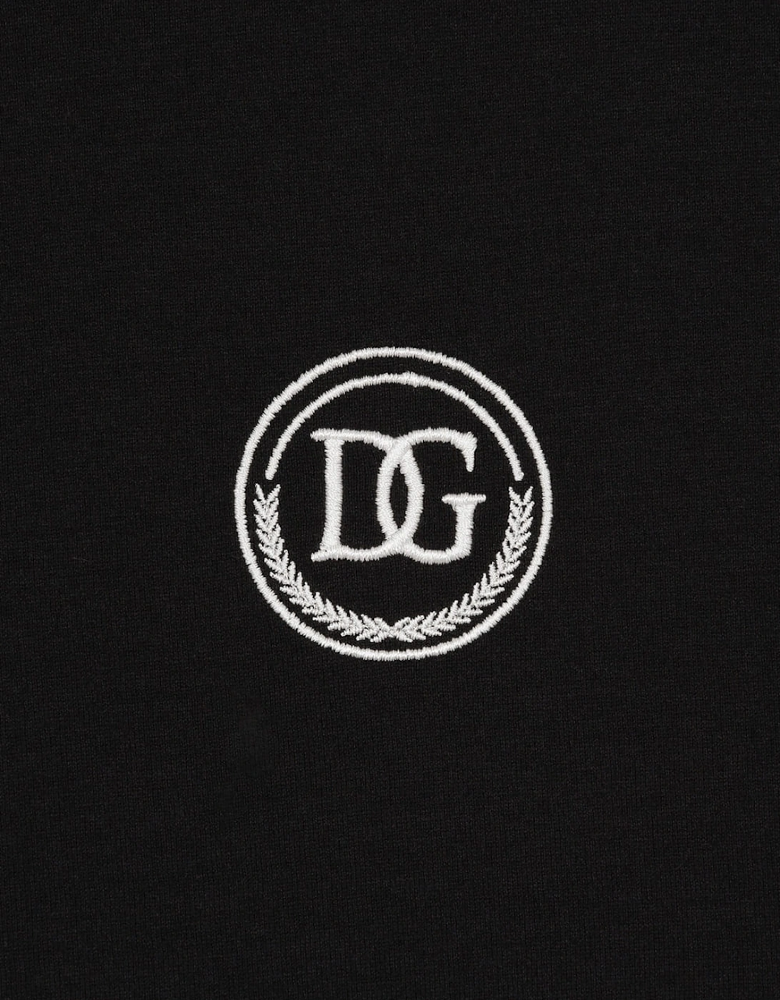 Embroidered DG Logo T-Shirt Navy Blue