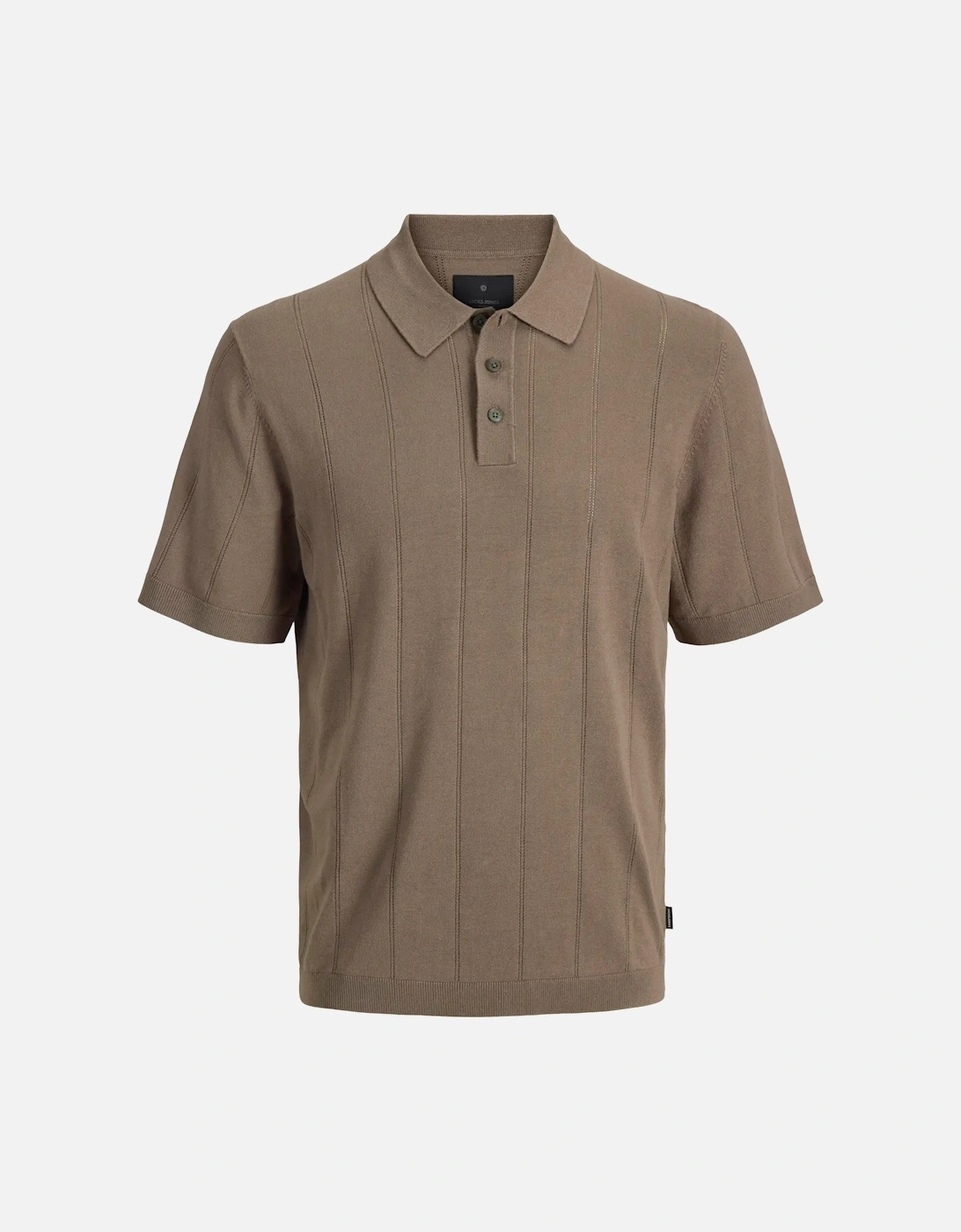 JPRBLA William Structure Knit Polo Morel, 5 of 4