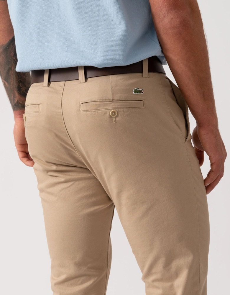 Slim Fit Stretch Cotton Mens Chinos - Viennese 02S