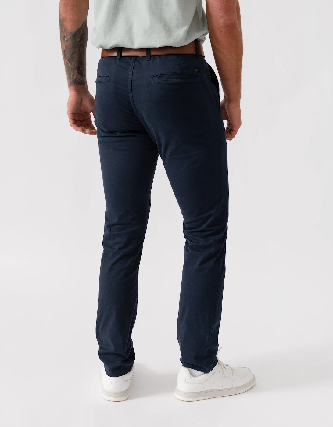 BOSS Orange Classic Slim Fit Chino - Dark Blue 404