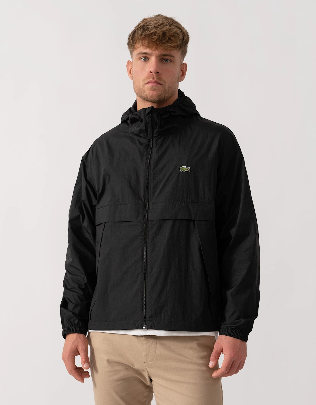 Lightweight Packable Water-Repellent Ripstop Jacket - Black 031, 6 of 5