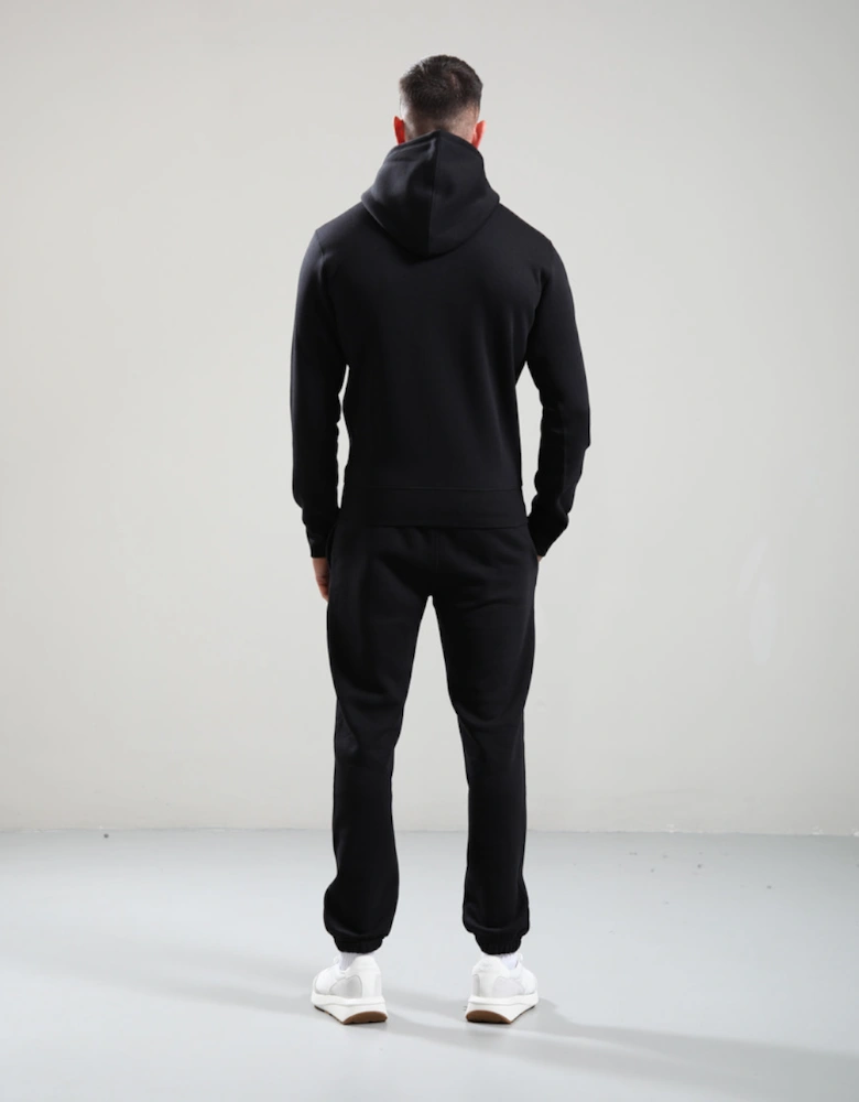 Marchio Full Zip Hooded Sweatshirt - Black