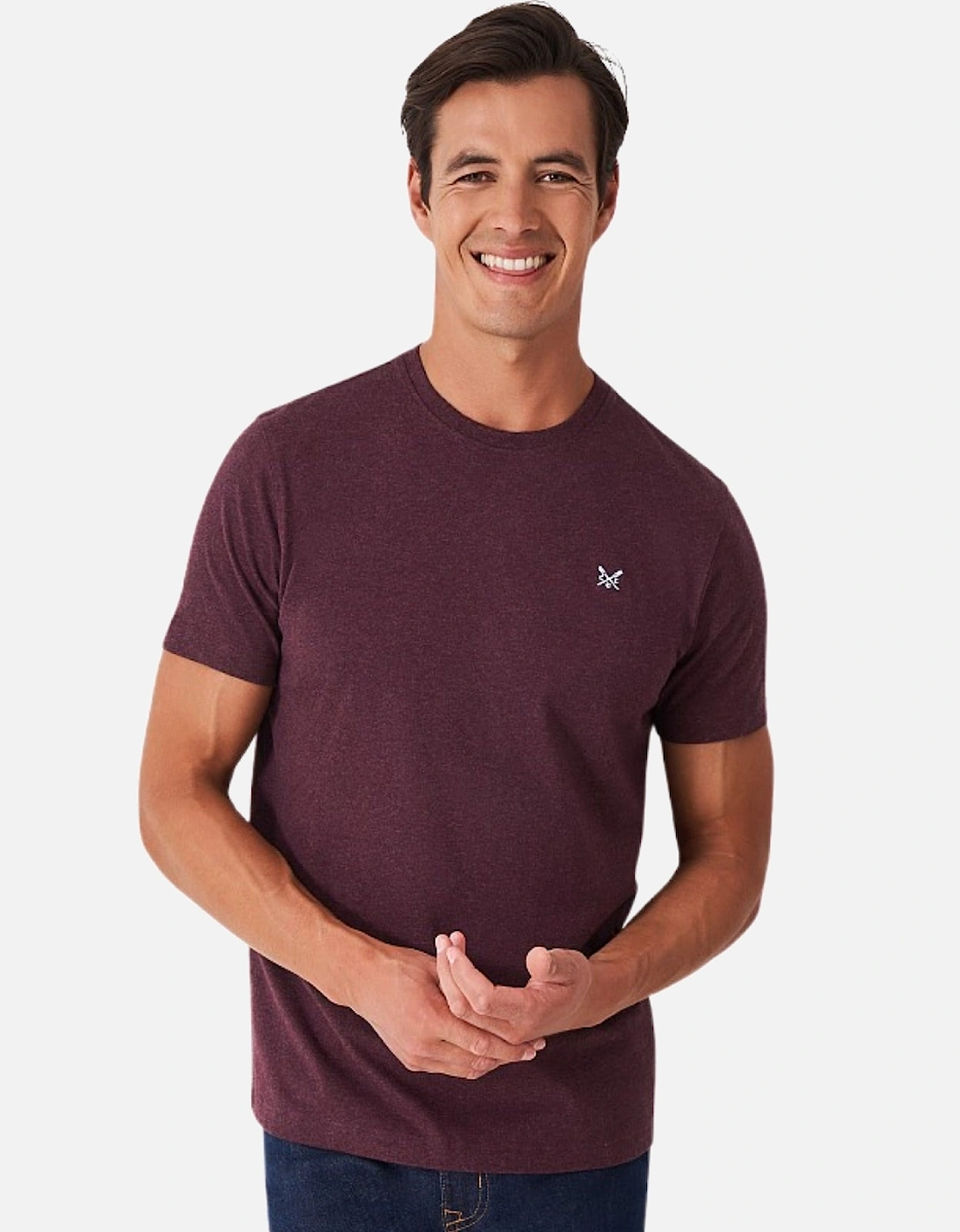 Crew Clothing Men's Crew Clothing Mens Crew Classic Tee Short Sleeve T-Shirt - Red