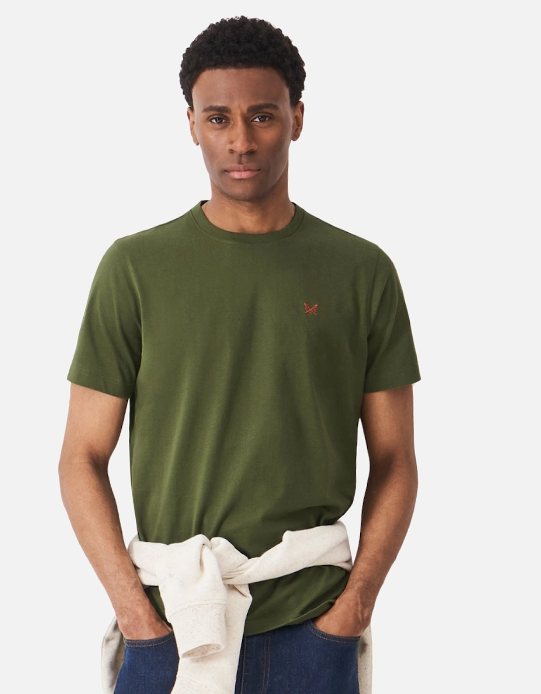 Crew Clothing Men's Crew Clothing Mens Crew Classic Tee Short Sleeve T-Shirt - Green