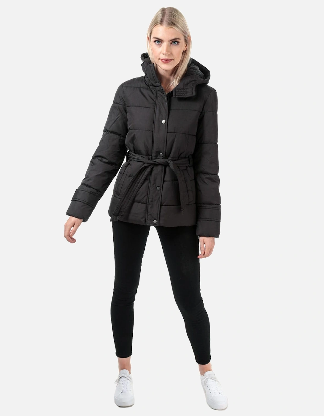 Womens Sue Padded Belted Jacket