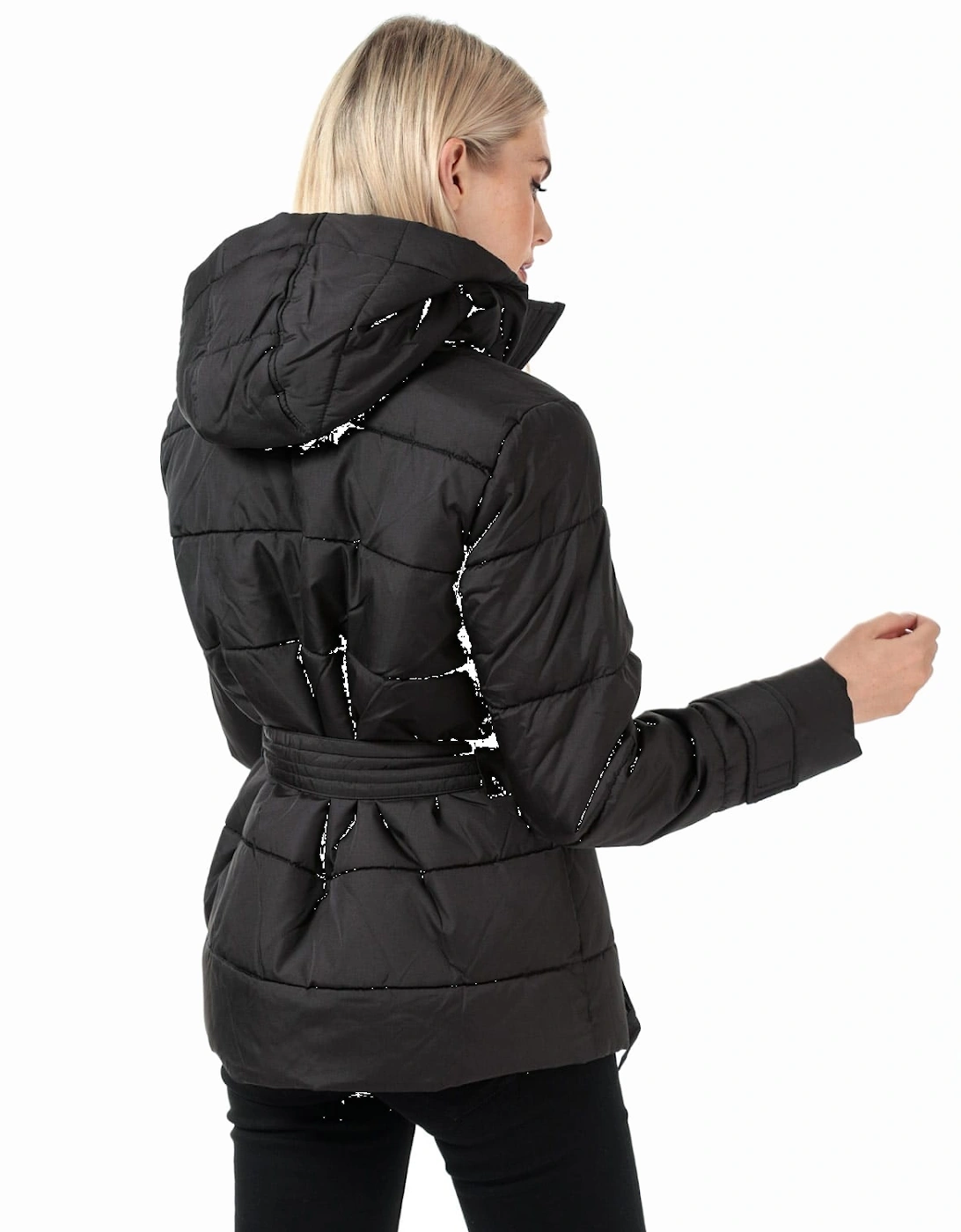 Womens Sue Padded Belted Jacket