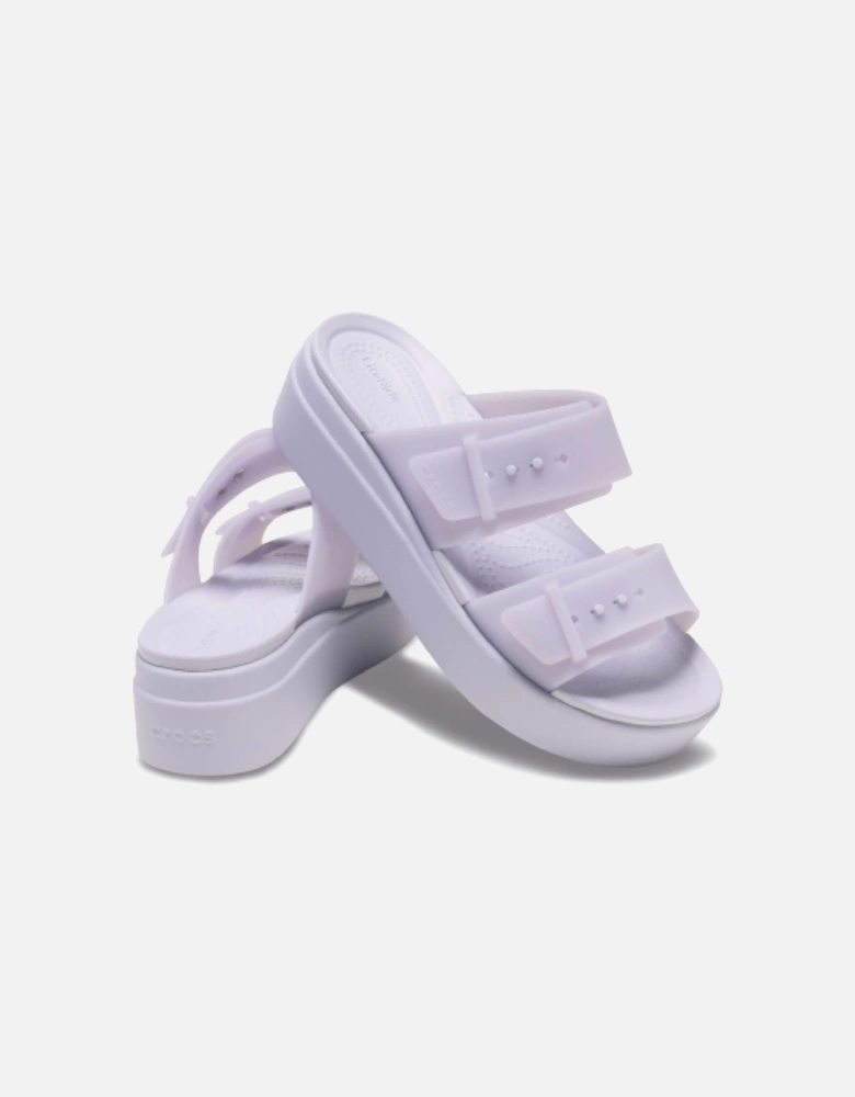 Brooklyn Bubble Frosted Low Wedge