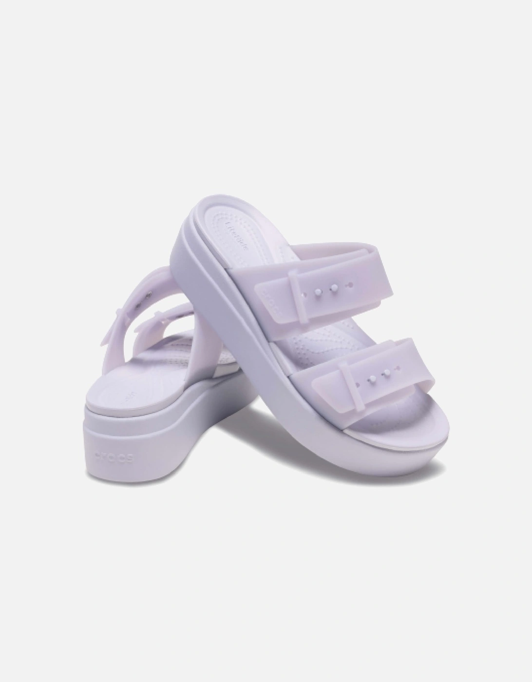 Brooklyn Bubble Frosted Low Wedge