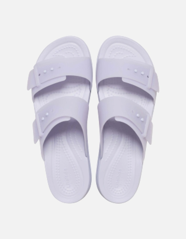 Brooklyn Bubble Frosted Low Wedge