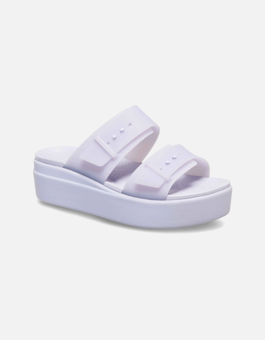 Brooklyn Bubble Frosted Low Wedge