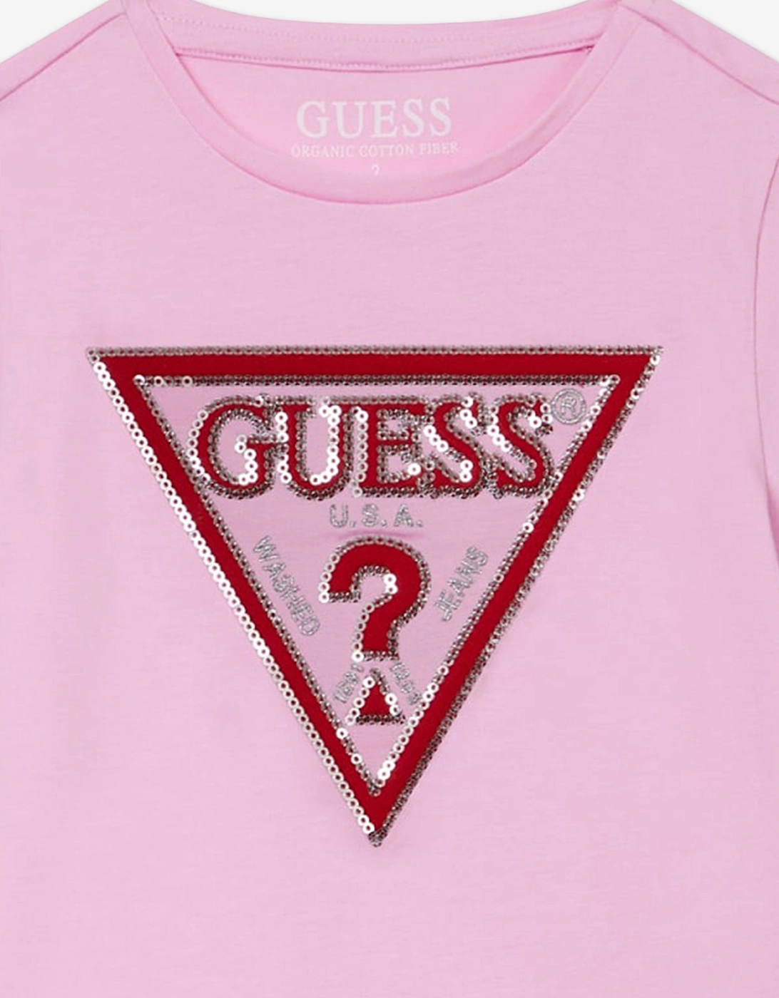 Girls Logo T-Shirt in Pink