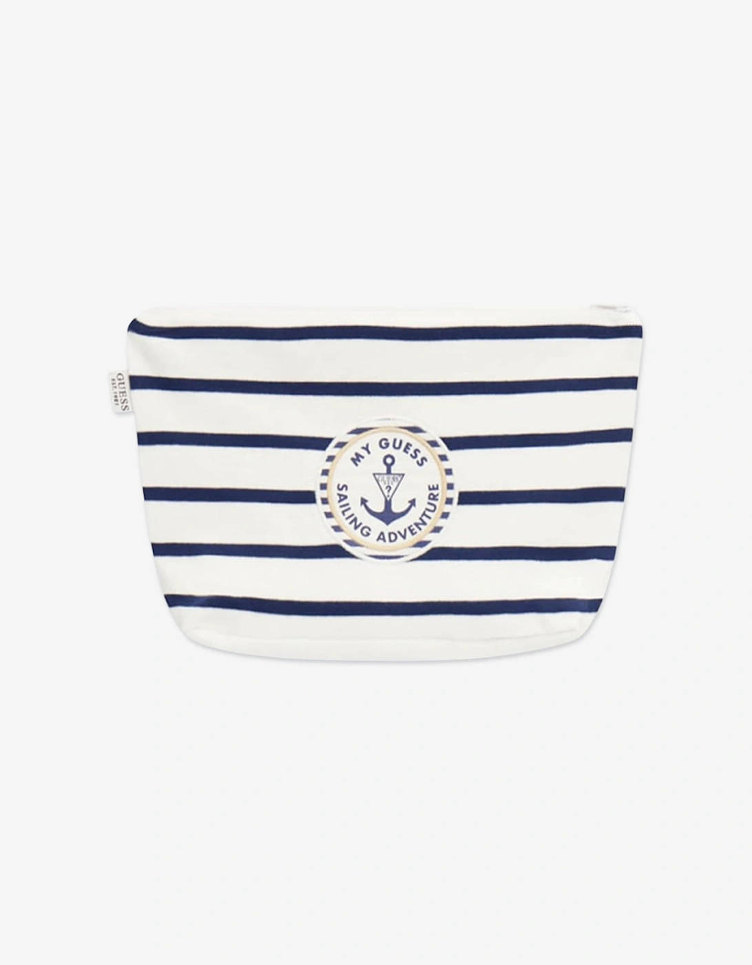 Baby Striped Bodysuit Set in Navy