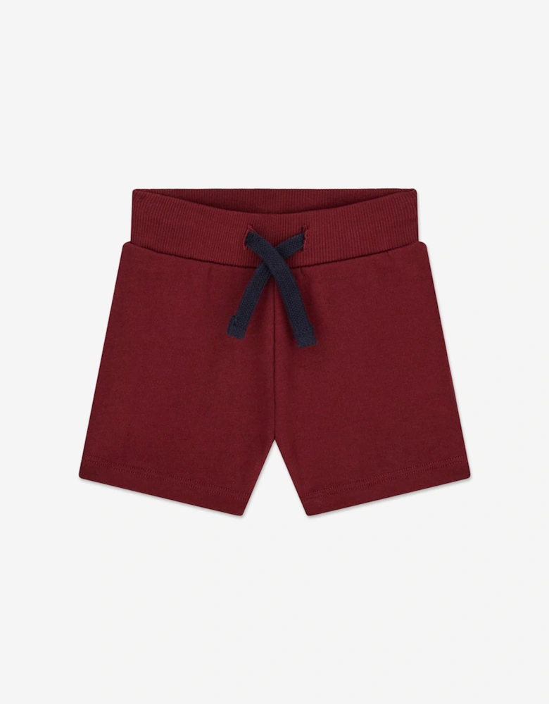 Baby Boys T-Shirt and Shorts Set in Red