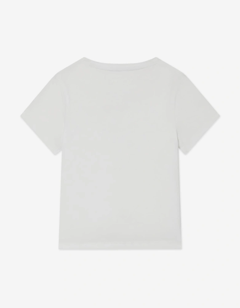 Girls Logo T-Shirt in White