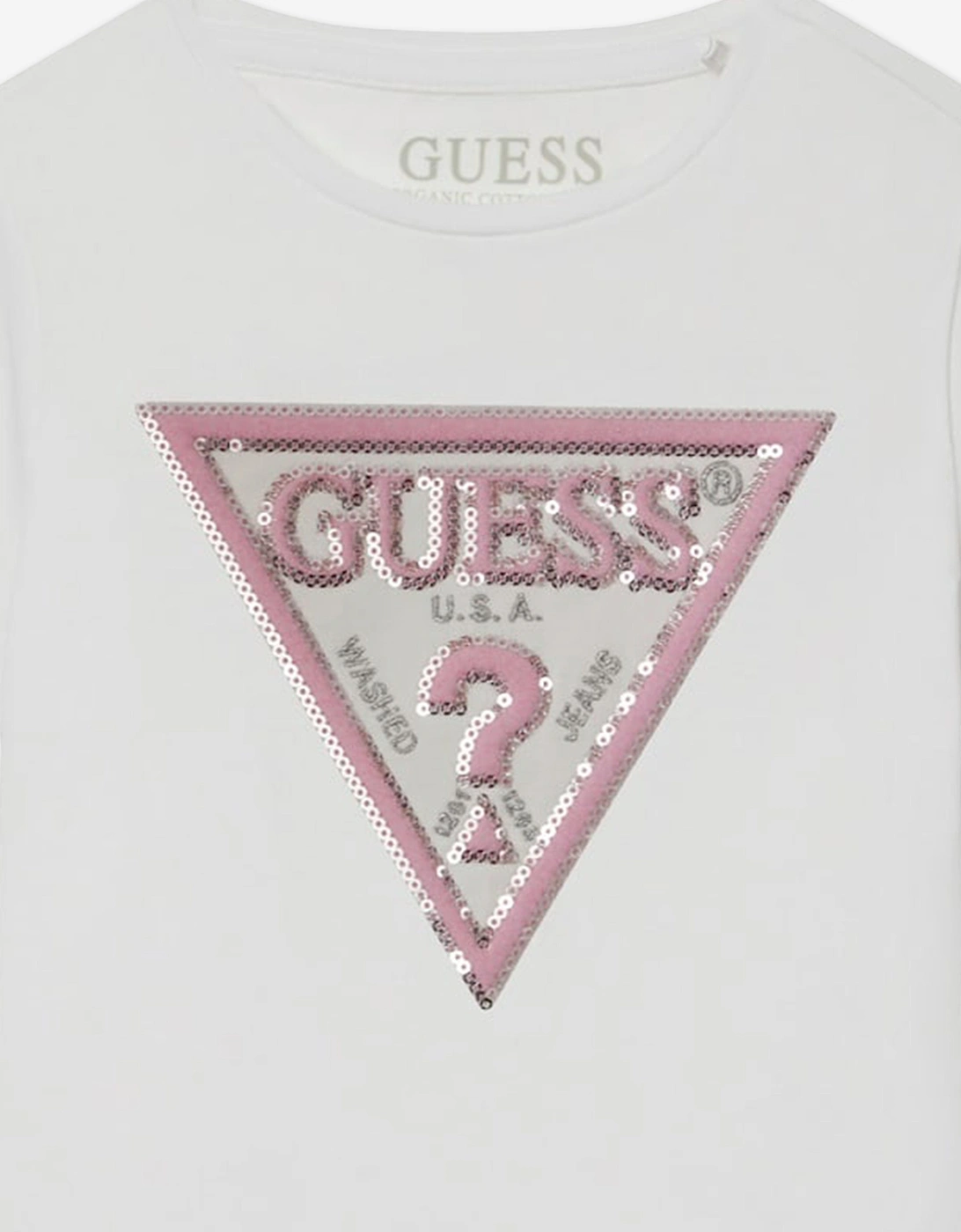 Girls Logo T-Shirt in White