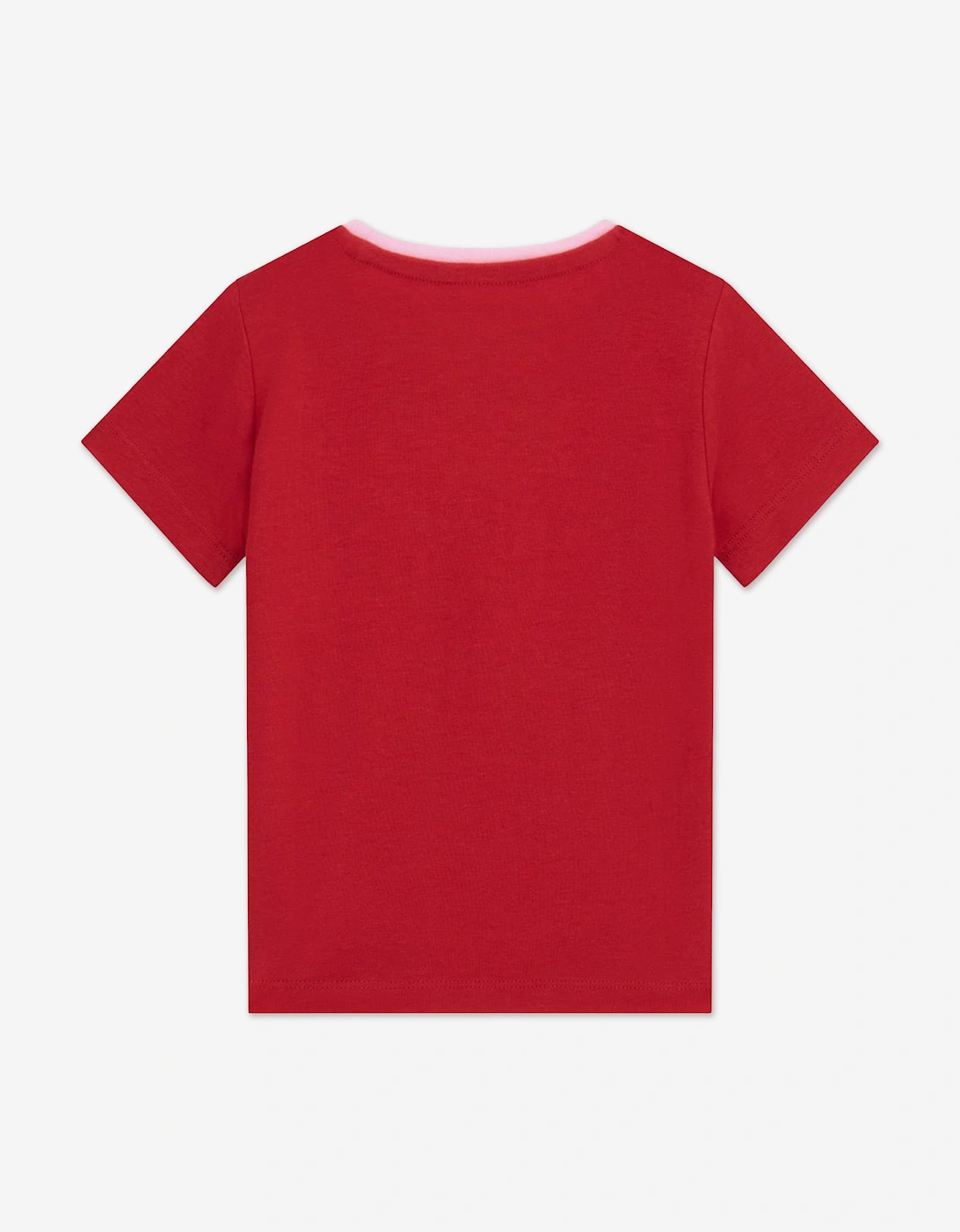 Girls Love Logo T-Shirt in Red