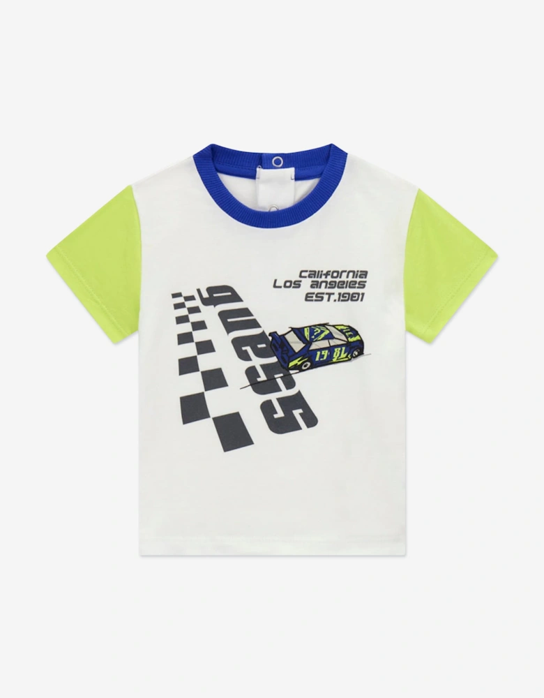 Baby Boys T-Shirt and Shorts Set in Multicolour