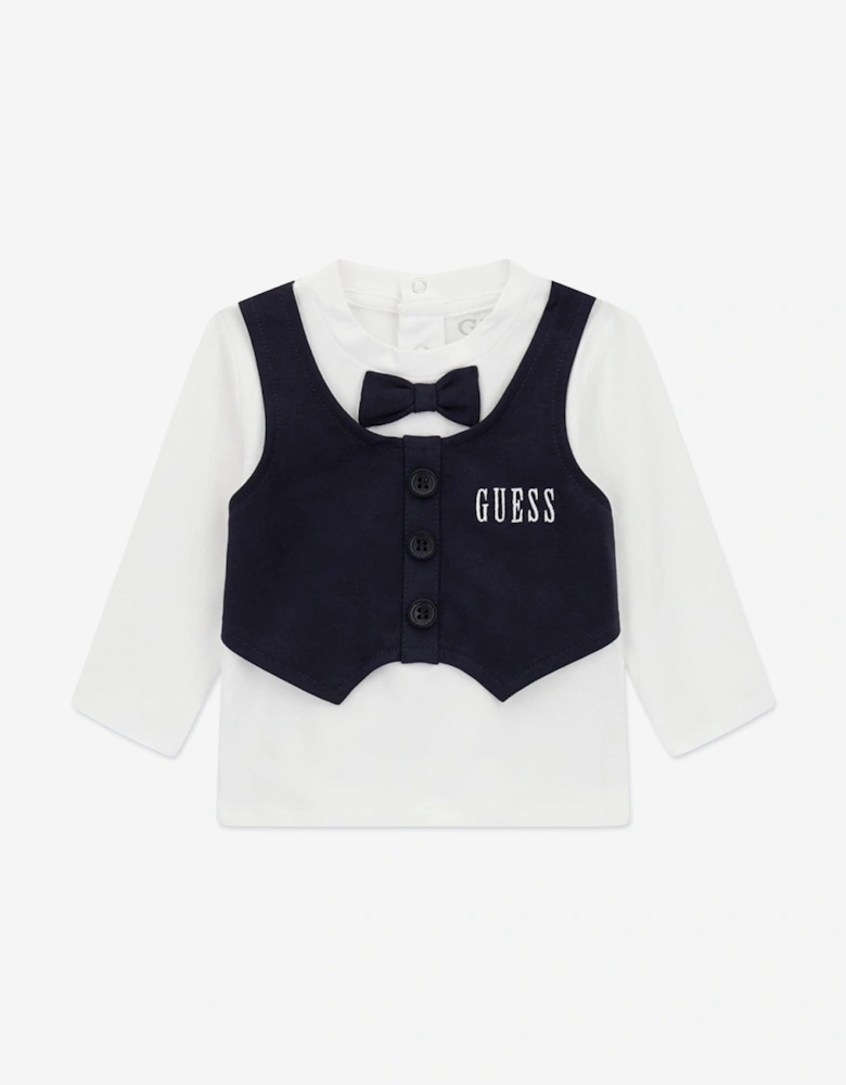 Baby Boys Trouser Set in Navy