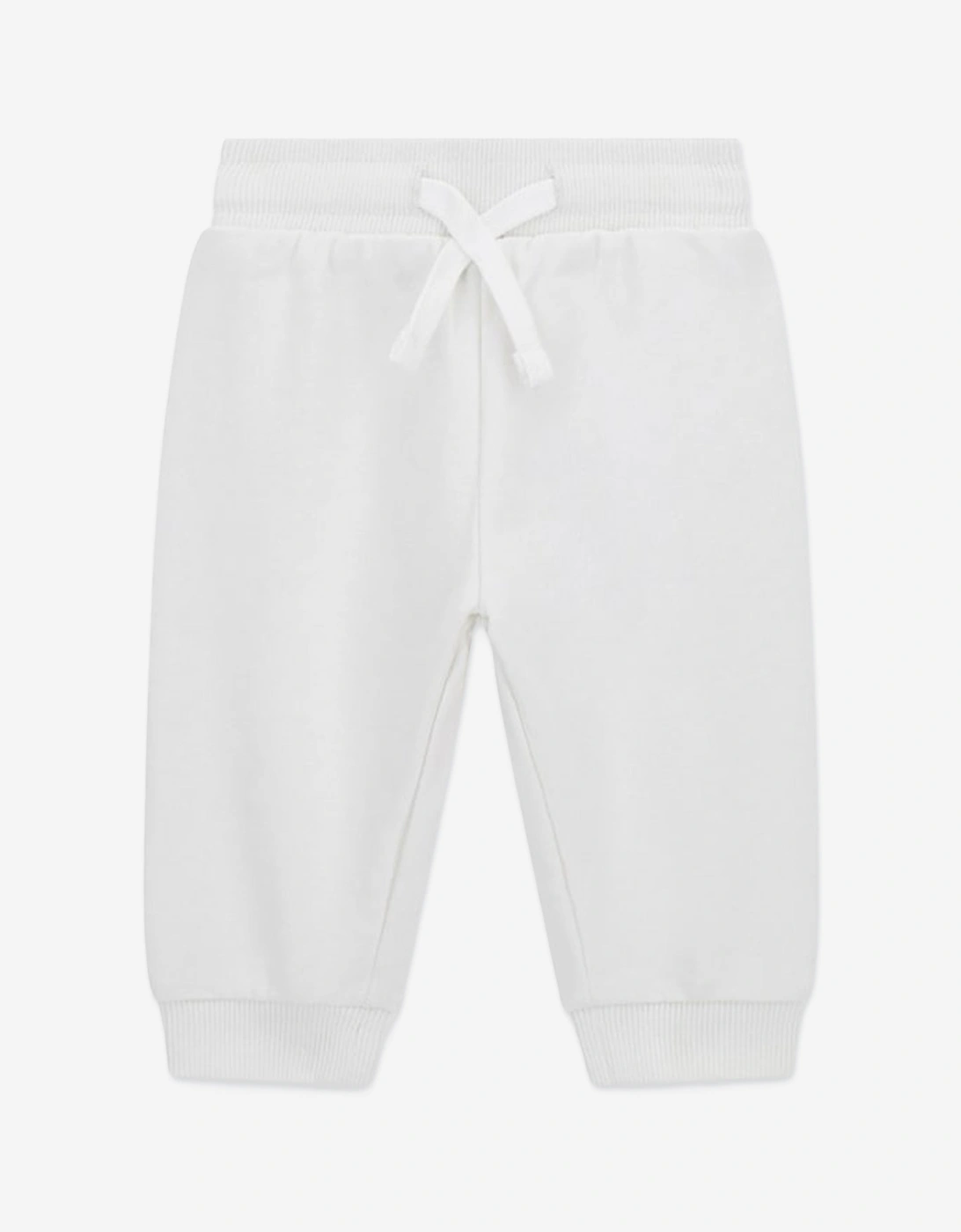 Baby Boys Racing Bear Tracksuit in White