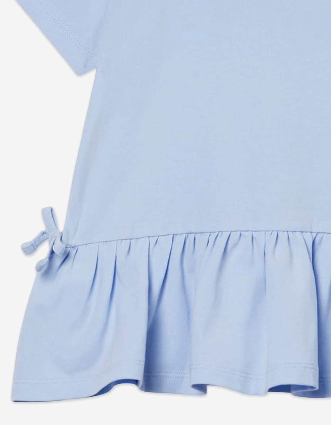 Girls Love Logo Peplum T-Shirt in Blue