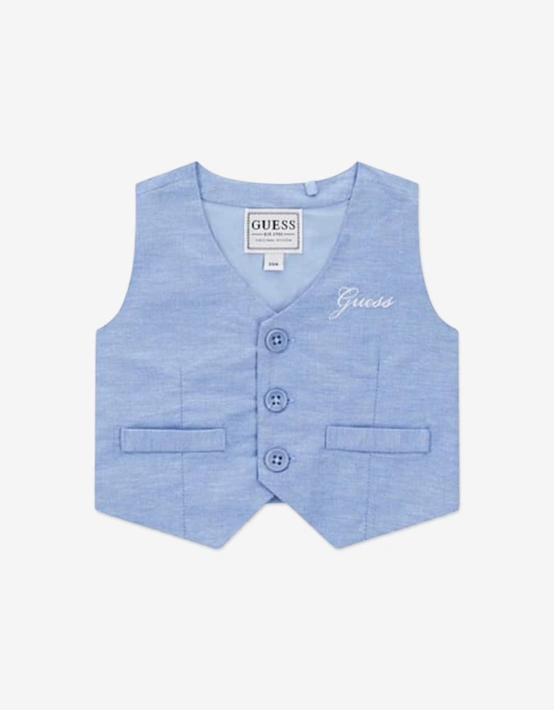 Baby Boys Short Set in Blue