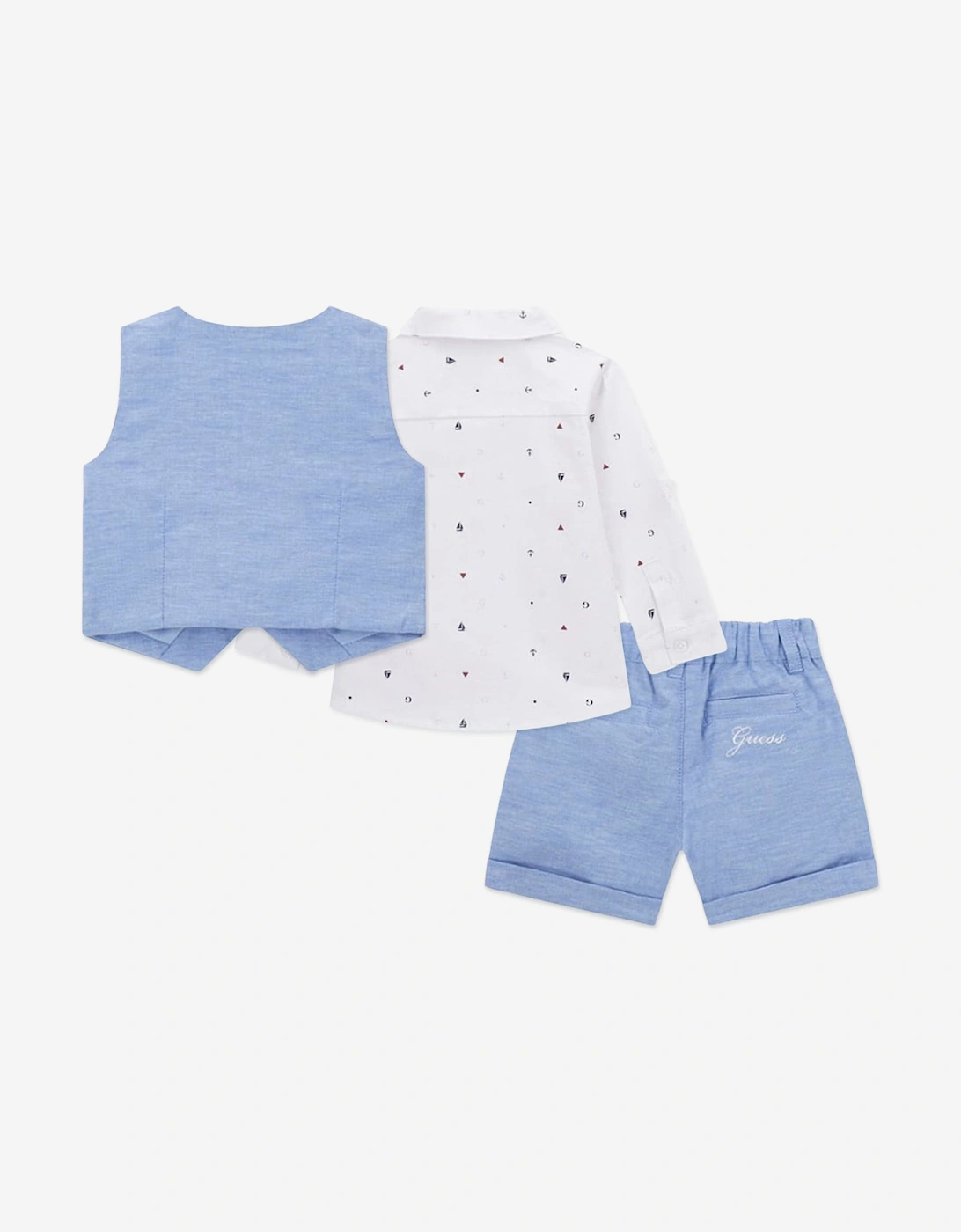 Baby Boys Short Set in Blue