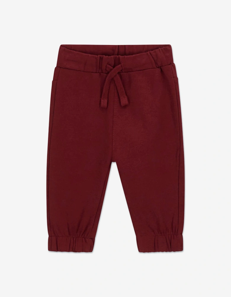 Baby Boys Bear T-Shirt and Joggers Set in Red